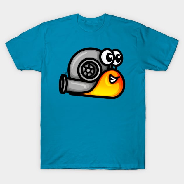 Turbo Snail V1 - Hot T-Shirt by hoddynoddy